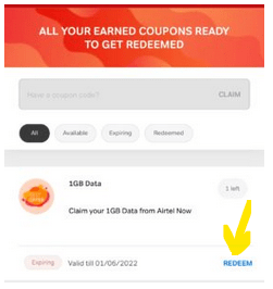 airtel free data code